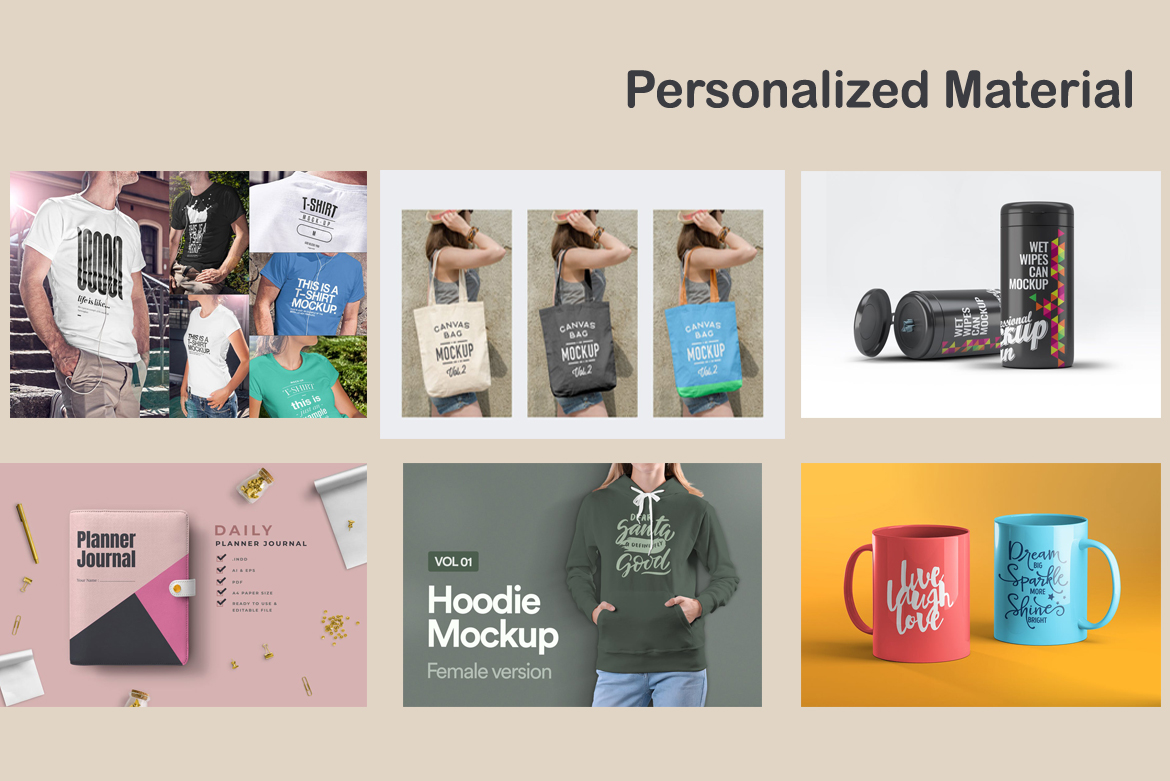 personalized material
